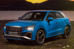 Audi Q2 35 TFSI 110 kW (150 CV) S tronic S line Todo terreno Azul Turbo Exterior Frontal-Lateral 5 puertas
