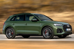 Audi Q5 45 TFSI quattro-ultra S tronic S line con paquete negro Audi Exclusive Todo terreno Verde Distrito Metalizado Exterior Lateral-Frontal 5 puertas
