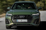 Audi Q5 45 TFSI quattro-ultra S tronic S line con paquete negro Audi Exclusive Todo terreno Verde Distrito Metalizado Exterior Frontal 5 puertas