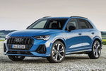Audi Q3 45 TFSIe S tronic S line con paquete negro Audi Exclusive Todo terreno Azul Turbo Exterior Frontal-Lateral 5 puertas