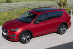 SEAT Tarraco 1.4 e-HYBRID 180 KW (245 CV) DSG-6 FR PHEV Todo terreno Rojo Merlot Exterior Cenital-Frontal-Lateral 5 puertas