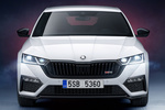 Skoda Octavia RS 1.4 TSI iV 180 kW (245 CV) DSG RS iV Turismo Blanco Luna Metalizado Exterior Frontal 5 puertas