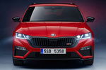 Skoda Octavia Combi RS 1.4 TSI iV 180 kW (245 CV) DSG Combi RS iV Turismo familiar Rojo Velvet Metalizado Exterior Frontal 5 puertas