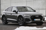 Audi Q5 Sportback 45 TFSI quattro Sportback S line con Paquete negro Audi Exclusive Todo terreno Gris Daytona Exterior Lateral-Frontal 5 puertas
