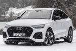 Audi Q5 Sportback 40 TDI quattro Sportback S line con Paquete negro Audi Exclusive Todo terreno Blanco Glaciar Exterior Frontal-Lateral 5 puertas