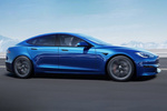 Tesla Model S Gama Model S Gama Model S Turismo Azul oscuro metalizado Exterior Lateral-Frontal 5 puertas