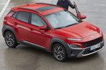 Hyundai Kona Gama Kona H&iacute;brido H&iacute;brido Style Sky Todo terreno Pulse Red Exterior Cenital-Lateral-Frontal 5 puertas