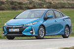 Toyota Prius Gama Plug-In Hybrid Advance Turismo Azul Ipanema Exterior Frontal-Lateral 5 puertas
