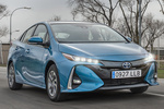 Toyota Prius Gama Plug-In Hybrid Advance Turismo Azul Ipanema Exterior Lateral-Frontal 5 puertas