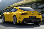 Toyota Supra GR Supra Pure Coup&eacute; Amarillo Solar Exterior Lateral-Posterior 2 puertas