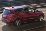 Ford S-MAX 2.5 FHEV 140 kW (190 CV) ST-Line Monovolumen Rojo Rub&iacute; Exterior Cenital-Lateral-Posterior 5 puertas