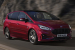 Ford S-MAX 2.5 FHEV 140 kW (190 CV) ST-Line Monovolumen Rojo Rub&iacute; Exterior Lateral-Frontal 5 puertas