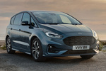 Ford S-MAX 2.5 FHEV 140 kW (190 CV) ST-Line Monovolumen Azul Chrome Exterior Lateral-Frontal 5 puertas
