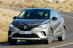 Renault Captur E-TECH PHEV 117 kW (160 CV) Zen E-TECH H&iacute;brido Enchufable Todo terreno Gris Casiopea con Techo Negro Exterior Frontal-Lateral 5 puertas