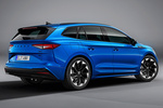 Skoda Enyaq Sportline iV Sportline Todo terreno Azul Race Metalizado Exterior Posterior-Lateral 5 puertas
