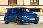 Suzuki Swift 1.2 Mild Hybrid GLX Turismo Azul Speedy Exterior Lateral-Frontal 5 puertas