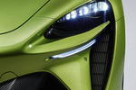 McLaren High-Performance Hybrid Artura Artura Coup&eacute; Flux Green Exterior Faro 2 puertas