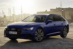 Audi A6 Avant 50 TFSI e quattro Avant S line exterior Turismo familiar Azul Navarra metalizado Exterior Frontal-Lateral 5 puertas