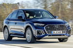 Audi Q5 Sportback 55 TFSIe quattro Sportback S line TFSIe Todo terreno Azul Navarra metalizado Exterior Lateral-Frontal 5 puertas