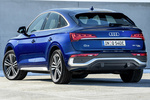 Audi Q5 Sportback 55 TFSIe quattro Sportback S line TFSIe Todo terreno Azul Navarra metalizado Exterior Lateral-Posterior 5 puertas