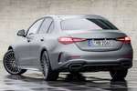 Mercedes-Benz Clase C Gama Clase C AMG Line con Paquete Night Turismo Gris Selenit Magno Exterior Lateral-Posterior 5 puertas