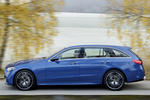 Mercedes-Benz Clase C Gama Clase C Estate Estate AMG Line Turismo familiar Spectral Blue Exterior Lateral 5 puertas