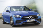 Mercedes-Benz Clase C Gama Clase C Estate Estate AMG Line Turismo familiar Spectral Blue Exterior Lateral-Frontal 5 puertas
