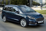 Ford Galaxy 2.5 FHEV 140 kW (190 CV) Titanium Monovolumen Azul Pantera Exterior Lateral-Frontal 5 puertas