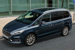 Ford Galaxy 2.5 FHEV 140 kW (190 CV) Titanium Monovolumen Azul Pantera Exterior Cenital-Frontal-Lateral 5 puertas