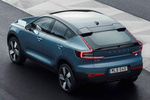 Volvo C40 Recharge Twin Ultimate Ultimate Todo terreno Fjord Blue Metallic Exterior Cenital-Posterior-Lateral 5 puertas