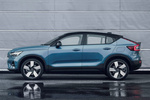 Volvo C40 Recharge Twin Ultimate Ultimate Todo terreno Fjord Blue Metallic Exterior Lateral 5 puertas