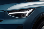 Volvo C40 Recharge Twin Ultimate Ultimate Todo terreno Fjord Blue Metallic Exterior Faro 5 puertas