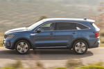 KIA Sorento 1.6 T-GDi PHEV Emotion P Luxury PHEV Todo terreno Gravity Blue Exterior Cenital-Lateral 5 puertas