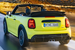 MINI MINI Cabrio John Cooper Works Autom&aacute;tico Cabrio John Cooper Works Descapotable Zesty Yellow Exterior Lateral-Posterior 2 puertas