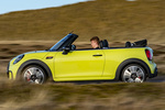 MINI MINI Cabrio John Cooper Works Autom&aacute;tico Cabrio John Cooper Works Descapotable Zesty Yellow Exterior Lateral 2 puertas