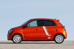 Renault Twingo 60 kW R80 Bater&iacute;a 20 kWh Electric SL Vibes Turismo Naranja Valencia Exterior Lateral 5 puertas