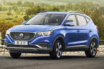MG ZS ZS EV Luxury Todo terreno Regal Blue Exterior Frontal-Lateral 5 puertas