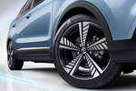 MG ZS ZS EV Luxury Todo terreno Aqua Cyan Exterior Llanta 5 puertas