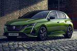 Peugeot 308 Gama 308 Hybrid GT Pack Hybrid Turismo Verde Olivine Exterior Frontal-Lateral 5 puertas