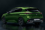 Peugeot 308 Gama 308 Hybrid GT Pack Hybrid Turismo Verde Olivine Exterior Lateral-Posterior 5 puertas
