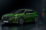 Peugeot 308 Gama 308 Hybrid GT Pack Hybrid Turismo Verde Olivine Exterior Toma de recarga 5 puertas
