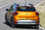 Dacia Sandero 74 kW (100 CV) ECO-G Stepway Comfort Stepway Turismo Naranja Atacama Exterior Lateral-Posterior 5 puertas
