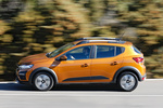 Dacia Sandero 74 kW (100 CV) ECO-G Stepway Comfort Stepway Turismo Naranja Atacama Exterior Cenital-Lateral 5 puertas