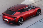 KIA EV6 Gama EV6 GT Line Turismo Runway Red Exterior Cenital-Posterior-Lateral 5 puertas