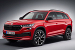 Skoda Kodiaq Gama Kodiaq Sportline Todo terreno Rojo Velvet Metalizado Exterior Frontal-Lateral 5 puertas