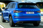 Skoda Kodiaq RS iV RS iV Todo terreno Azul Race Metalizado Exterior Lateral-Posterior 5 puertas