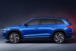 Skoda Kodiaq RS iV RS iV Todo terreno Azul Race Metalizado Exterior Lateral 5 puertas