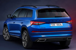 Skoda Kodiaq RS iV RS iV Todo terreno Azul Race Metalizado Exterior Lateral-Posterior 5 puertas