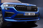 Skoda Kodiaq RS iV RS iV Todo terreno Azul Race Metalizado Exterior Frontal 5 puertas