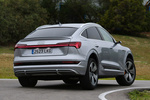 Audi e-tron Sportback 50 quattro Sportback S line Todo terreno Plata Florete metalizado Exterior Posterior-Lateral 5 puertas